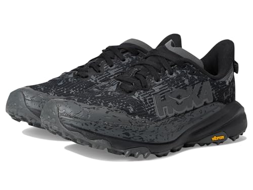 HOKA ONE ONE Damen Speedgoat 6 GTX Sneaker, Black Outer Orbit, 40 2/3 EU von HOKA