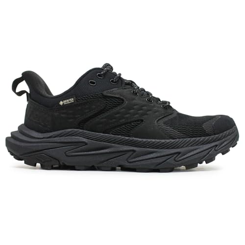 HOKA Kinder Anacapa 2 Low GTX Nubuck Textile Black Black Trainer 37 1/3 EU von HOKA