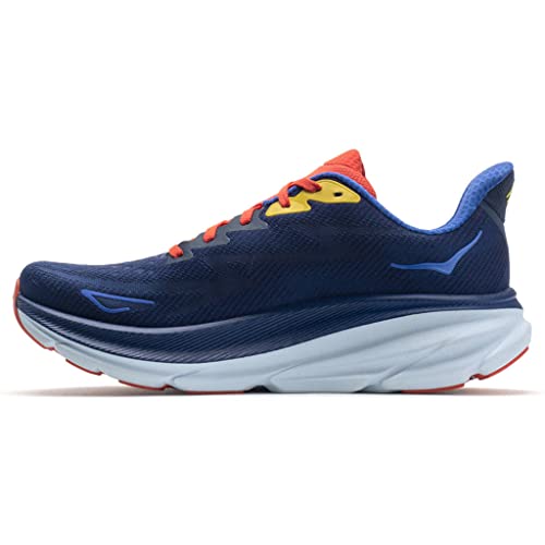 HOKA ONE ONE 1127895-BBDGB M Clifton 9 Sneaker Male Bellwether Blue/Dazzling Blue EU 44 von HOKA