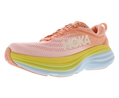 HOKA ONE ONE 1127952-SCPP Bondi 8 Running Shoes Female Shell Coral/Peach Parfait 38 von HOKA