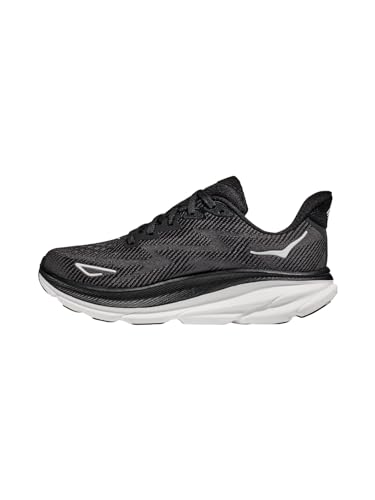 HOKA ONE ONE 1132210-BWHT M Clifton 9 Wide Sneaker Male Black/White EU 42 2/3 von HOKA