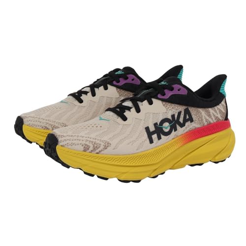 HOKA ONE ONE 1134498-OLZ Challenger 7 Damen Oatmeal/Zest EU 40 von HOKA
