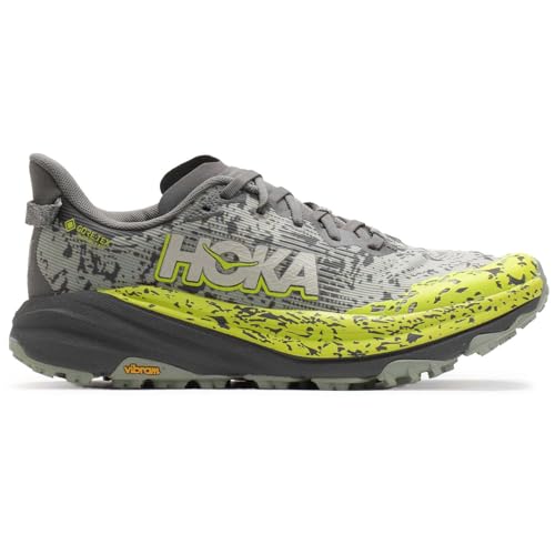 HOKA ONE ONE 1155150-STLV Speedgoat 6 GTX Herren Slate/Aloe Vera EU 42 2/3 von HOKA