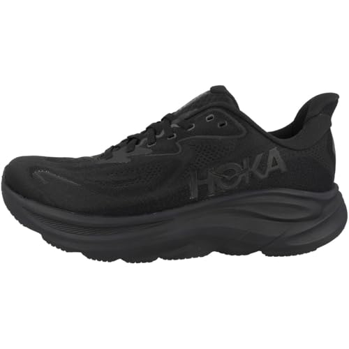 HOKA ONE ONE 1162032-BBLC Clifton 10 Wide Herren Black/Black EU 46 2/3 von HOKA