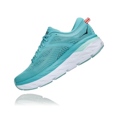 HOKA ONE ONE - W BONDI 7 - 1110519 - SCARPE RUNNING DONNA - 5.5USA/36.2/3EU, BGFF BLUE GRAPHITE / FESTIVAL FUCHSIA von HOKA