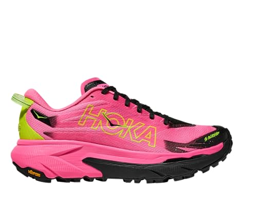 HOKA ONE ONE W Mafate 5 - Damen Trailrunningschuh - Neon Rose/Black - 8,5/40.5 HOKA ONE ONE W Mafate 5 - Damen Trailrunningschuh - Neon Rose/Black - 8,5/40.5 von HOKA