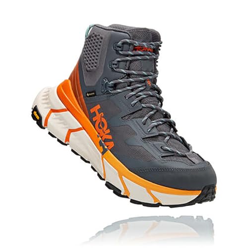 HOKA Unisex M Tennine Hike GTX Wanderschuh, Castlerock Persimmon Orange, 40 2/3 EU von HOKA