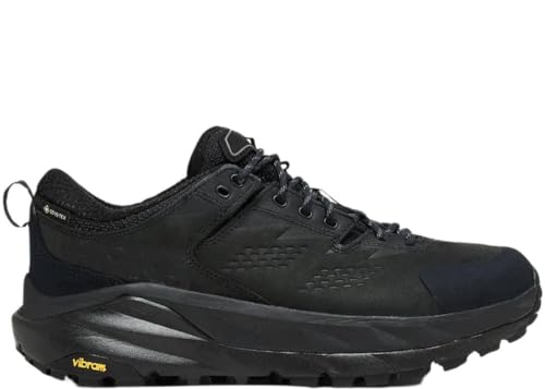 HOKA Unisex-Erwachsene Sky KAHA Low GTX Herren-Wanderschuhe, Schwarz/Anthrazit, 47 1/3 EU von HOKA