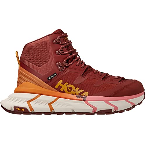 HOKA Unisex Tennine Hike GTX Women's Wanderschuh, Cherry Mahagany Strawberry I, 40 2/3 EU von HOKA