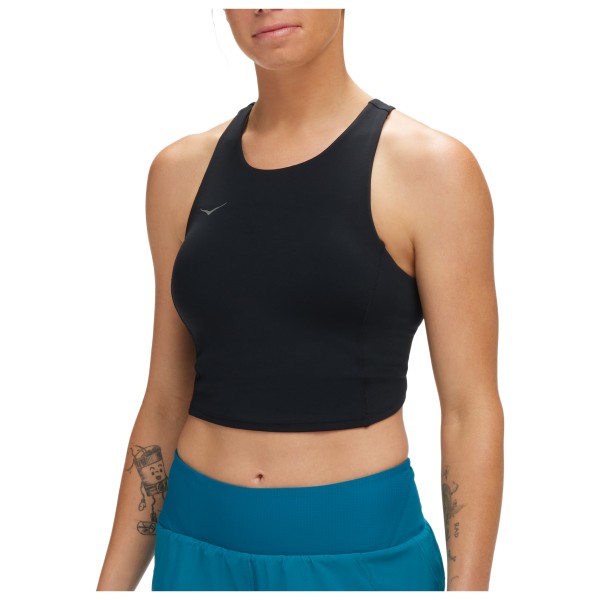 HOKA - Women's Elaro Crop Bra - Sport-BH Gr XS schwarz von HOKA