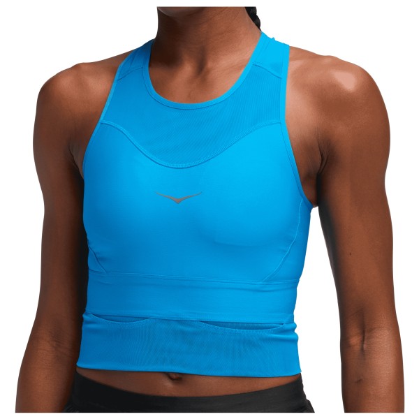 HOKA - Women's Race Day Bra - Sport-BH Gr S blau/braun von HOKA