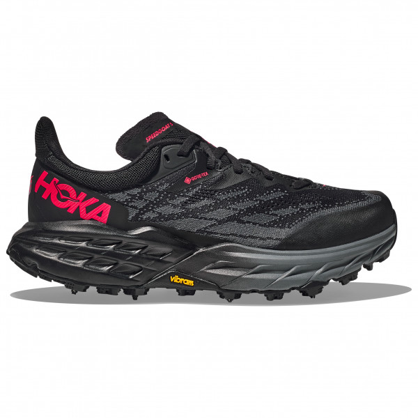 HOKA - Women's Speedgoat 5 GTX Spike - Trailrunningschuhe Gr 6,5 - Regular;7 - Regular grau/schwarz von HOKA