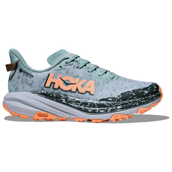 HOKA - Women's Speedgoat 6 GTX - Trailrunningschuhe Gr 39 1/3 - Regular grau von HOKA