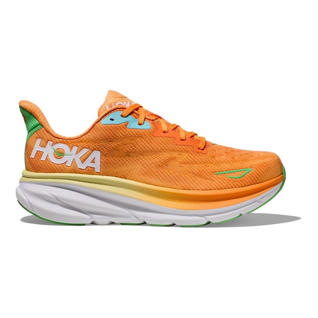 Hoka CLIFTON 9 Herren Laufschuhe Solar Flare Gr. 40 2/3 von HOKA