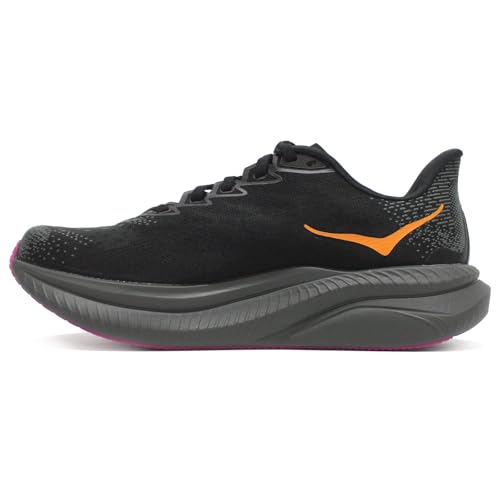 Hoka Damen Sneaker Mach 6 Sneaker, Schwarz/Schwarz, 39 EU von HOKA