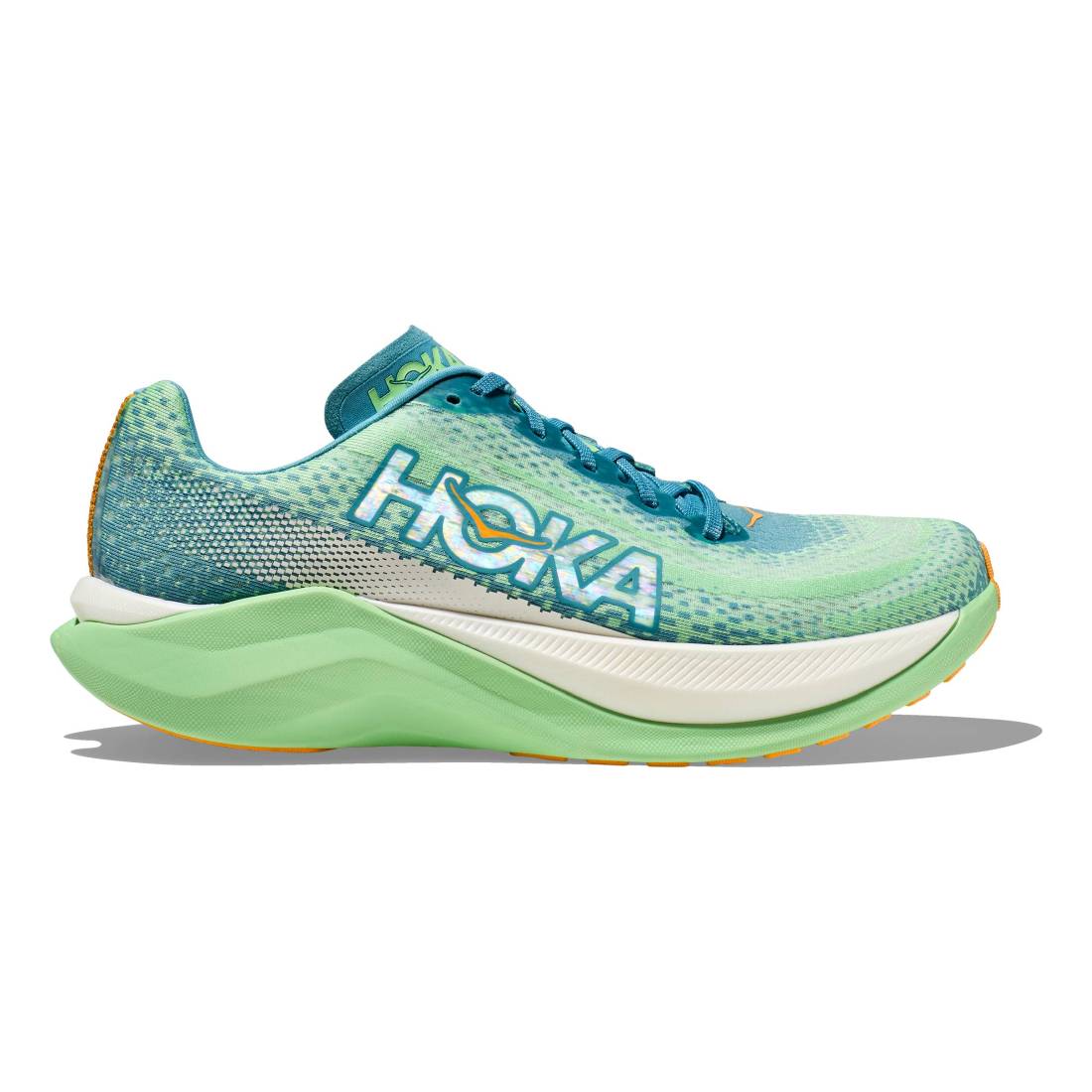 Hoka MACH X Herren Laufschuhe grün Gr. 48 von HOKA