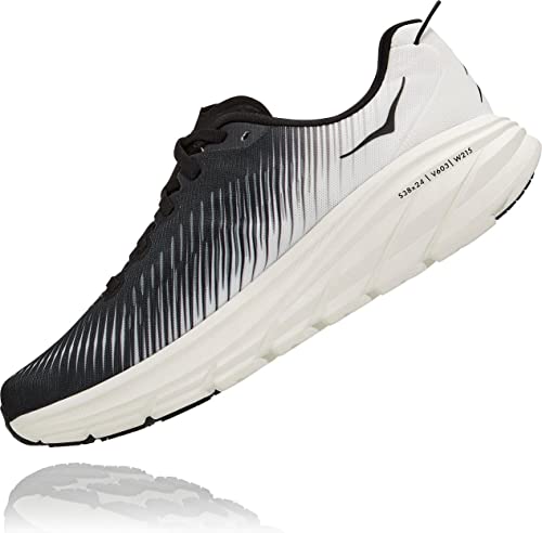 Hoka One Herren Rincon 3 Laufschuh, Bwht Black White, 44 EU von HOKA