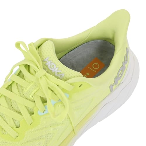 Hoka One One Damen Arahi 6 Textile Citrus Glow White Trainer 40 2/3 EU von HOKA