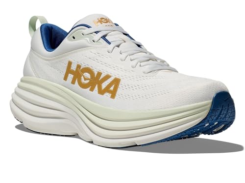 Schuhe Hoka Bondi 8 Code 1123202-FTG, Weiß Gold Blau, 44 EU Schuhe Hoka Bondi 8 Code 1123202-FTG, Weiß Gold Blau, 44 EU von HOKA ONE ONE