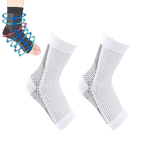 Orthopädische Kompressionssocken Herren Damen, Orthopädische Kompressionssocken Socken für Sport Fitness (34-39,E) von HOKUTO
