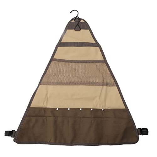 Camping-Utensilientasche Picknick-Besteck-Segeltuch-Aufbewahrungstasche Tragbare Outdoor-Grill-Kochgeschirr-Besteck-Segeltuch-Tragetasche Große Khaki-Geschirraufbewahrung Organizadores Para Cocina von HOLABONITA