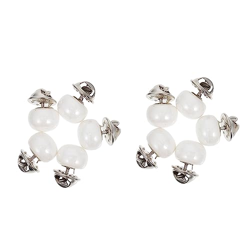 HOLIDYOYO 10 Stück Teiliges Unsichtbare Druckknöpfe für Damen Emptied Broschen zum Schutz von und Kleidung Einfache Anwendung für Formelle und Anlässe von HOLIDYOYO