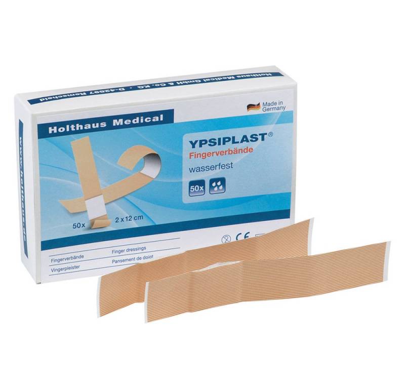 HOLTHAUS Wundpflaster YPSIPLAST Fingerverband, wasserabweisend, 2 x 18 cm, 100 Stück von HOLTHAUS