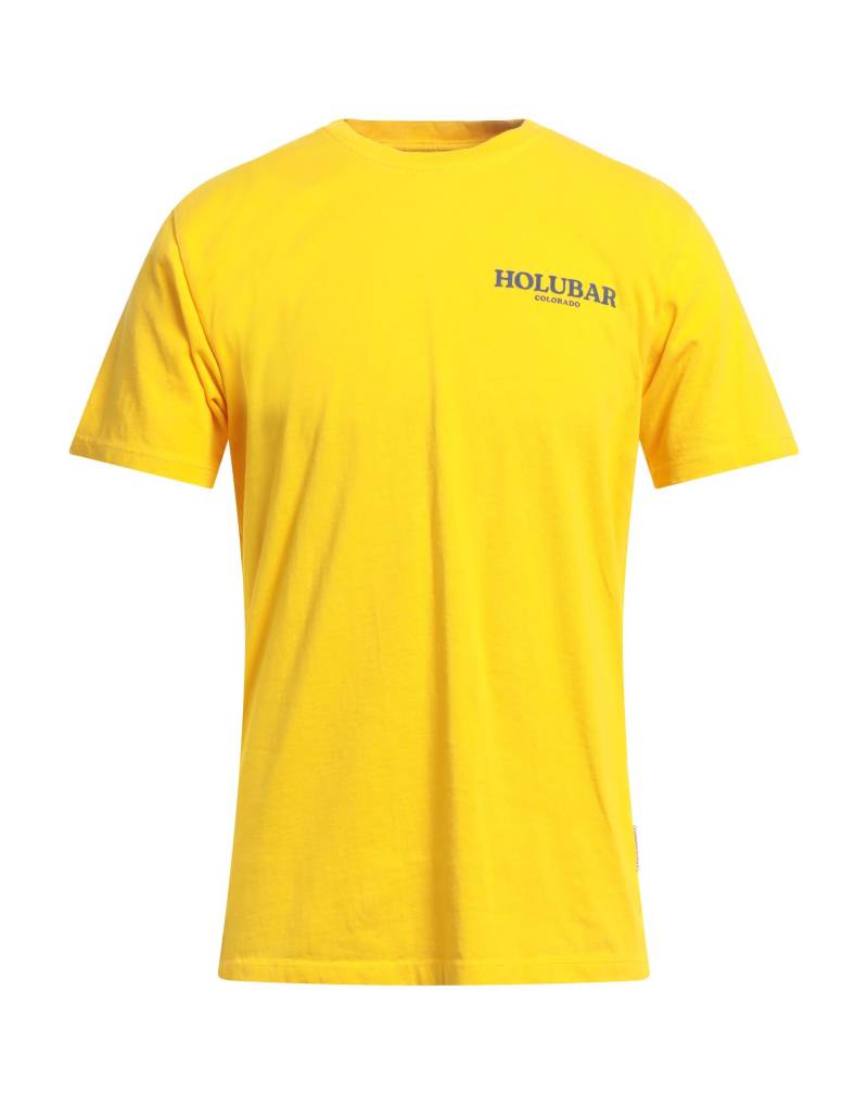 HOLUBAR T-shirts Herren Gelb von HOLUBAR