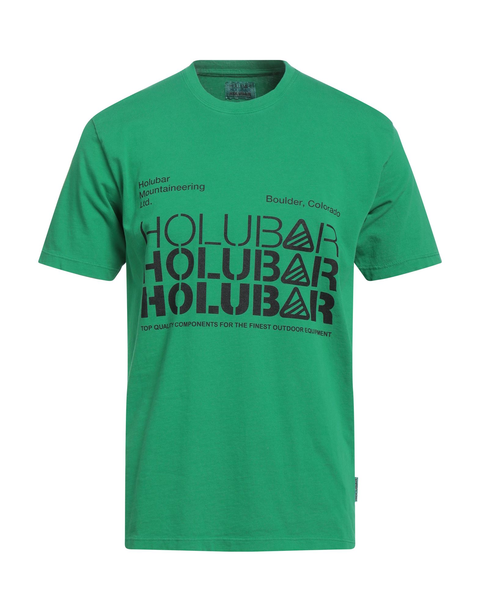 HOLUBAR T-shirts Herren Grün von HOLUBAR