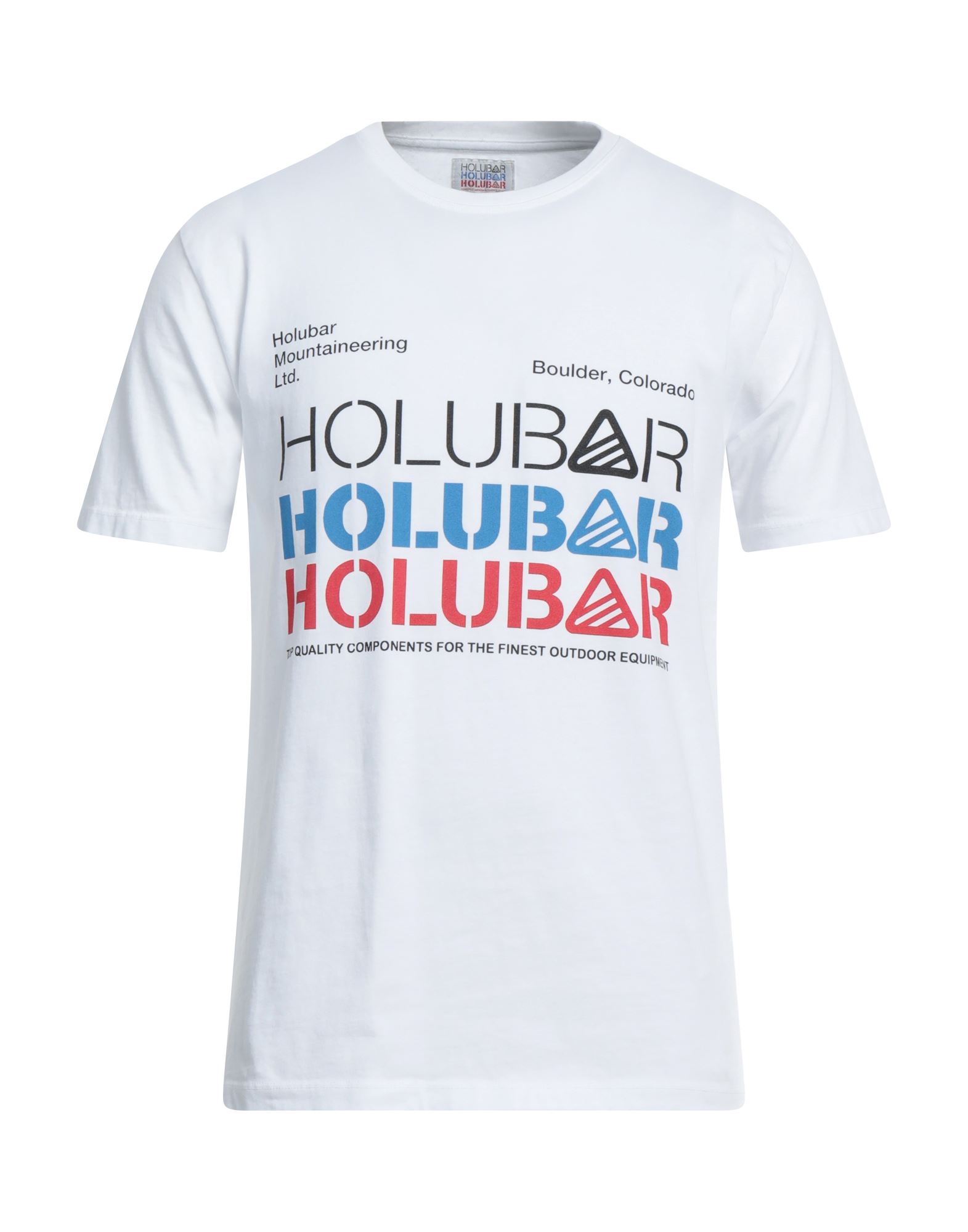 HOLUBAR T-shirts Herren Weiß von HOLUBAR