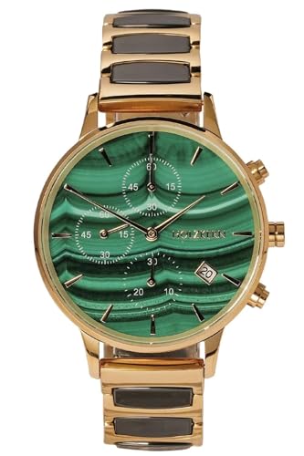 HOLZKERN Damenuhr Chronograph Jolly Malachit/Keramik Damenuhr Chronograph Jolly Malachit/Keramik* von HOLZKERN