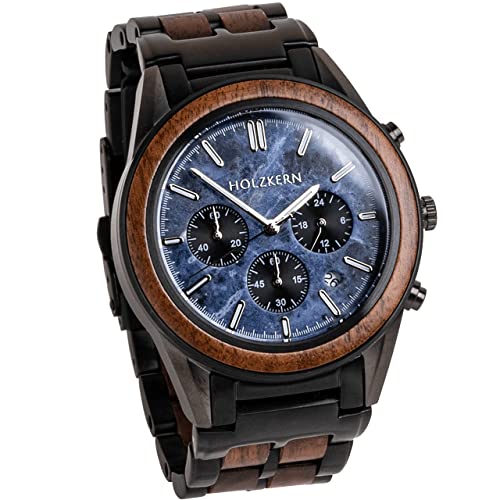 HOLZKERN Herren-Chronograph Quarz Space Dust Walnuss/Marmor 9120078339282 HOLZKERN Herren-Chronograph Quarz Space Dust Walnuss/Marmor 9120078339282 von HOLZKERN