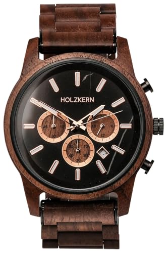 HOLZKERN Herrenuhr Quarz Chronograph Buschwerk Walnuss/Marmor 9010631016364 HOLZKERN Herrenuhr Quarz Chronograph Buschwerk Walnuss/Marmor 9010631016364 von HOLZKERN
