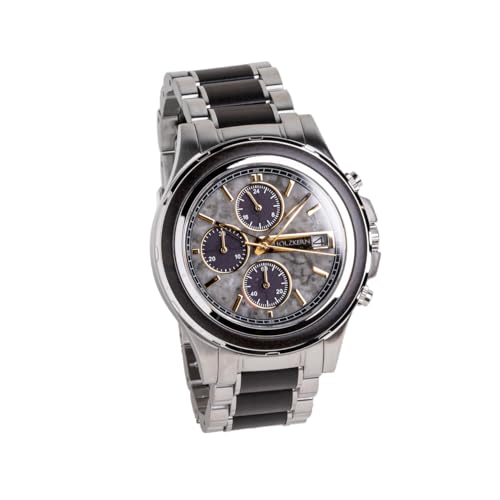 HOLZKERN Herrenuhr Solar-Chronograph Kairo Ahorn Schwarz/Marmor 9010631014445 HOLZKERN Herrenuhr Solar-Chronograph Kairo Ahorn Schwarz/Marmor 9010631014445 von HOLZKERN