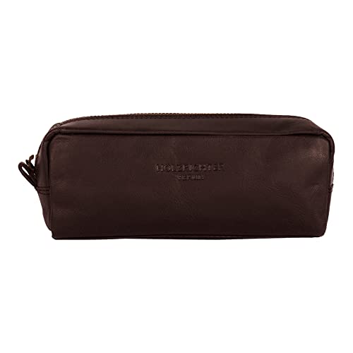 HOLZRICHTER Berlin Stifte-Etui No 1-1 (M) Marone - Federmappe und Mäppchen handgefertigt aus Premiumleder von HOLZRICHTER Berlin