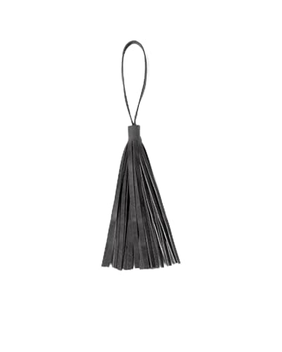 HOLZRICHTER Berlin Quaste No 1 - Handgefertigt aus Premium-Leder - Schwarz von HOLZRICHTER Berlin