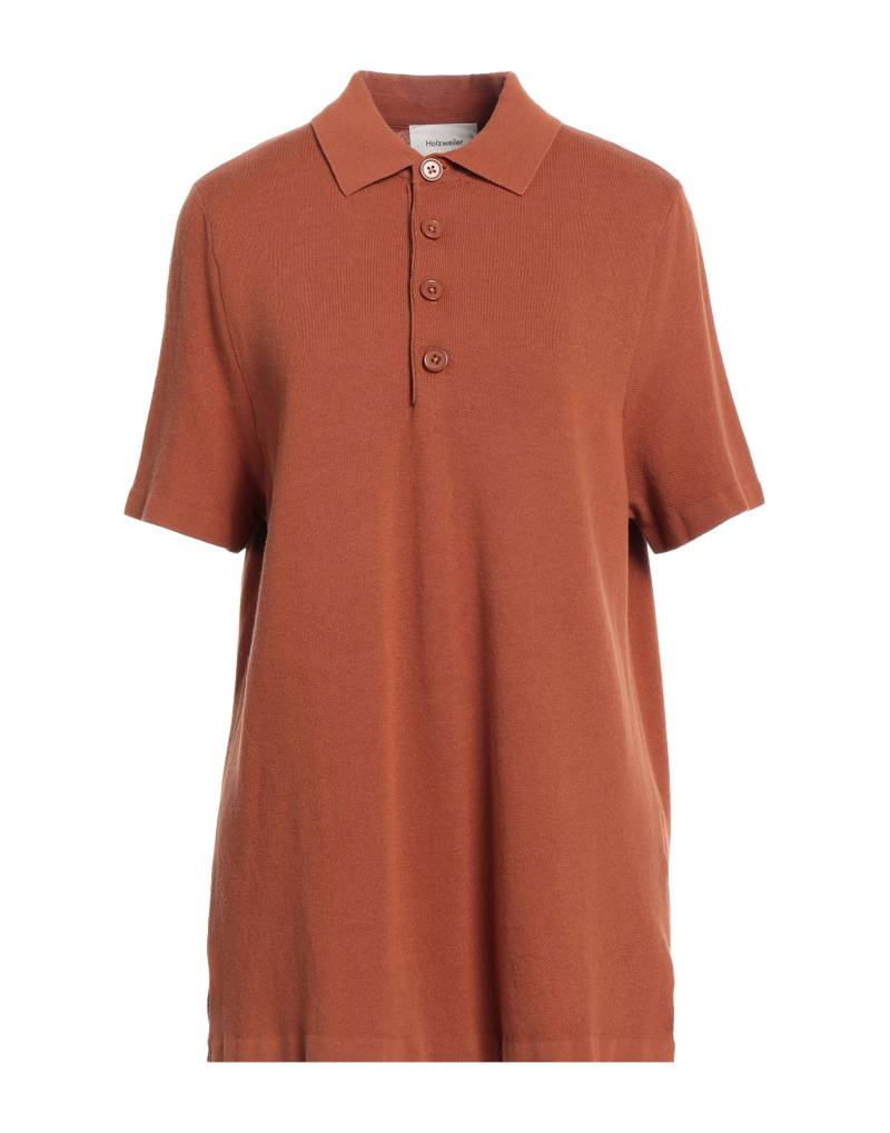 HOLZWEILER Pullover Damen Lederfarben von HOLZWEILER