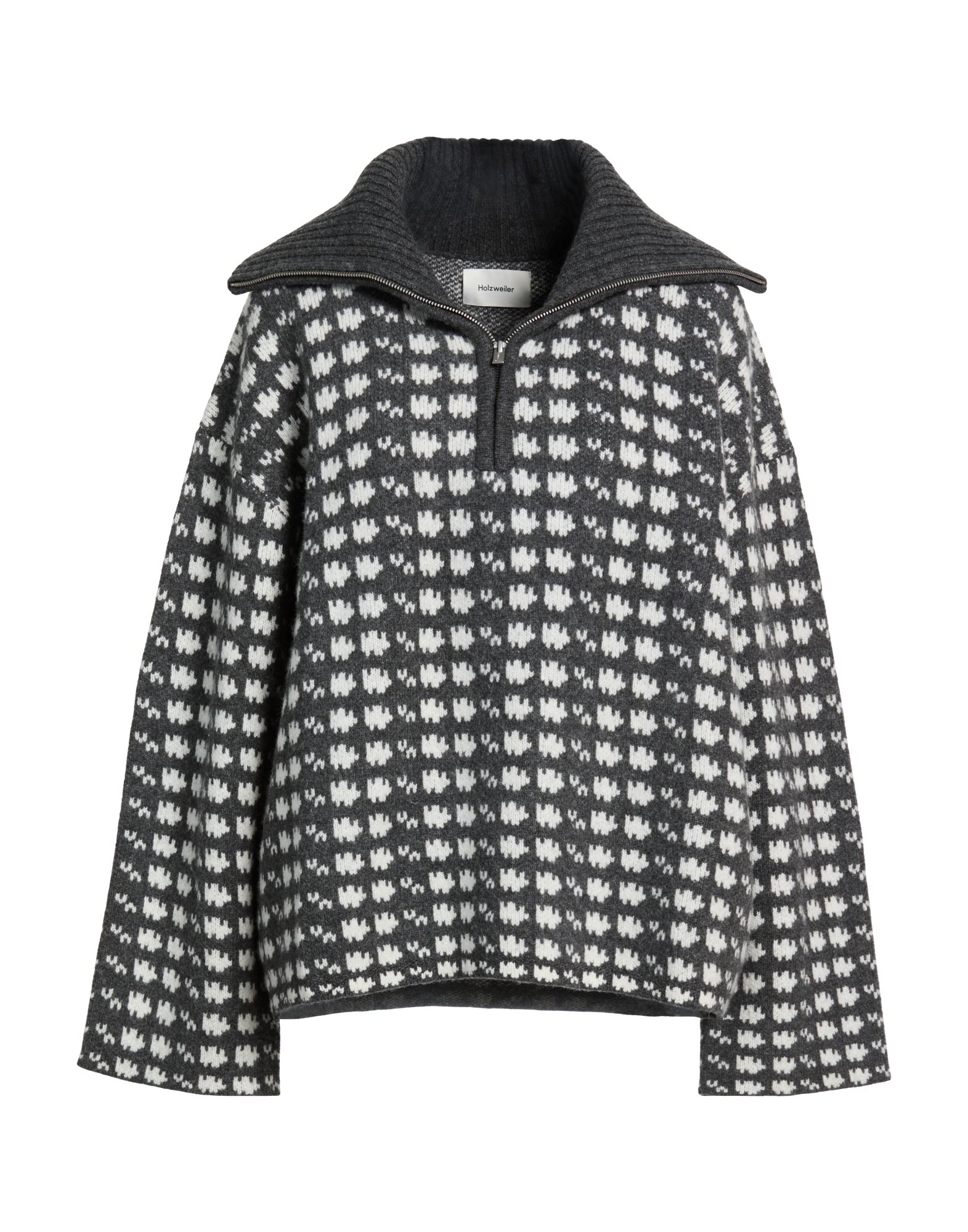 HOLZWEILER Rollkragenpullover Damen Grau von HOLZWEILER