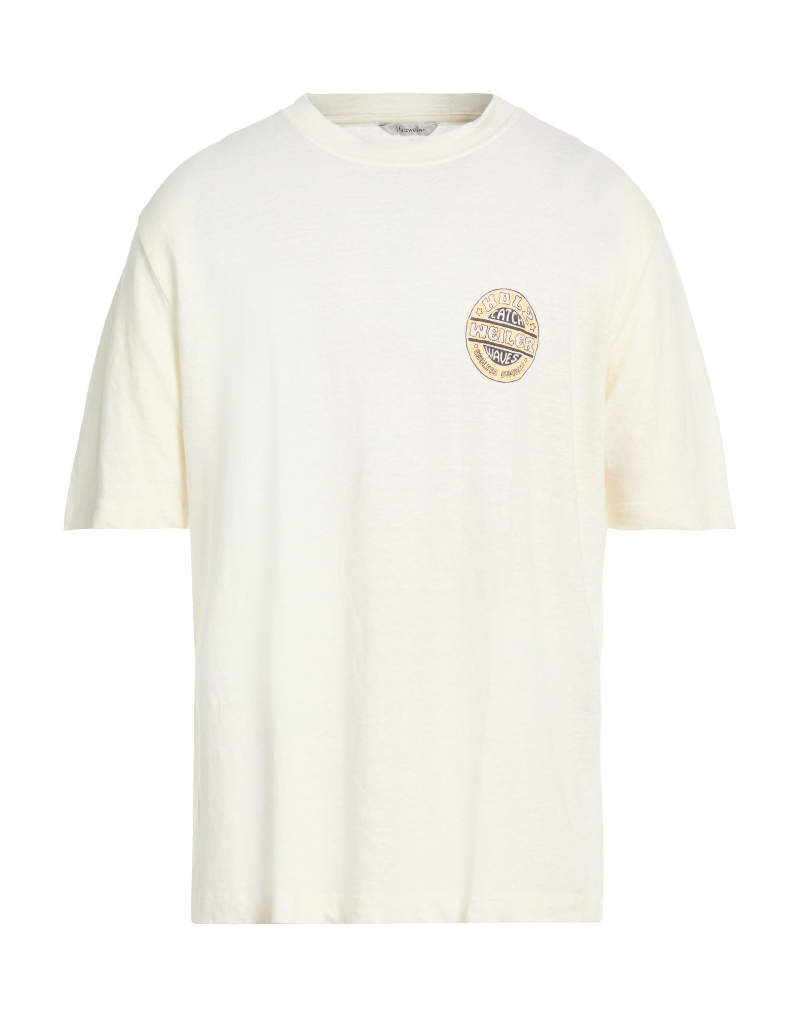 HOLZWEILER T-shirts Herren Elfenbein von HOLZWEILER