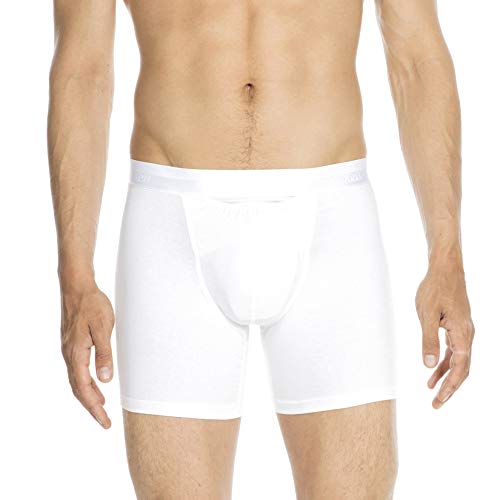 HOM, Herren, Boxershort Lang HO1, Weiß, S HOM, Herren, Boxershort Lang HO1, Weiß, S von HOM