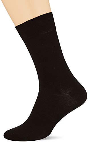 HOM, Herren, Socken Fil D'Ecosse Hochwertig, Schwarz, 43/44 von HOM