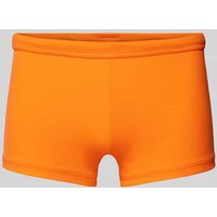 HOM Badehose in unifarbenem Design Modell 'SEA LIFE' in Orange, Größe XL von HOM