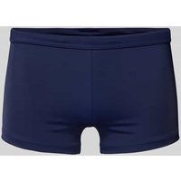 HOM Badehose in unifarbenem Design Modell 'SEA LIFE' in Dunkelblau, Größe XXL von HOM
