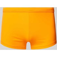 HOM Badehose in unifarbenem Design Modell 'SEA LIFE' in Orange, Größe XXL von HOM