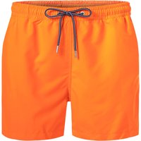 HOM Herren Badeshorts orange Mikrofaser unifarben von HOM