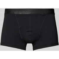 HOM Boxershorts mit elastischem Label-Bund in Black, Größe L von HOM