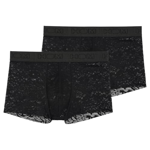HOM - Free Cut lace - Retro Short/Pant - 2er Pack (XL Schwarz) von HOM