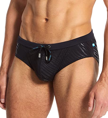 HOM Herren Badehose Clubber Mini - Black - Größe S von HOM