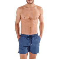 HOM Herren Badeshorts blau Mikrofaser gemustert von HOM