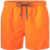 HOM Herren Badeshorts orange Mikrofaser unifarben von HOM